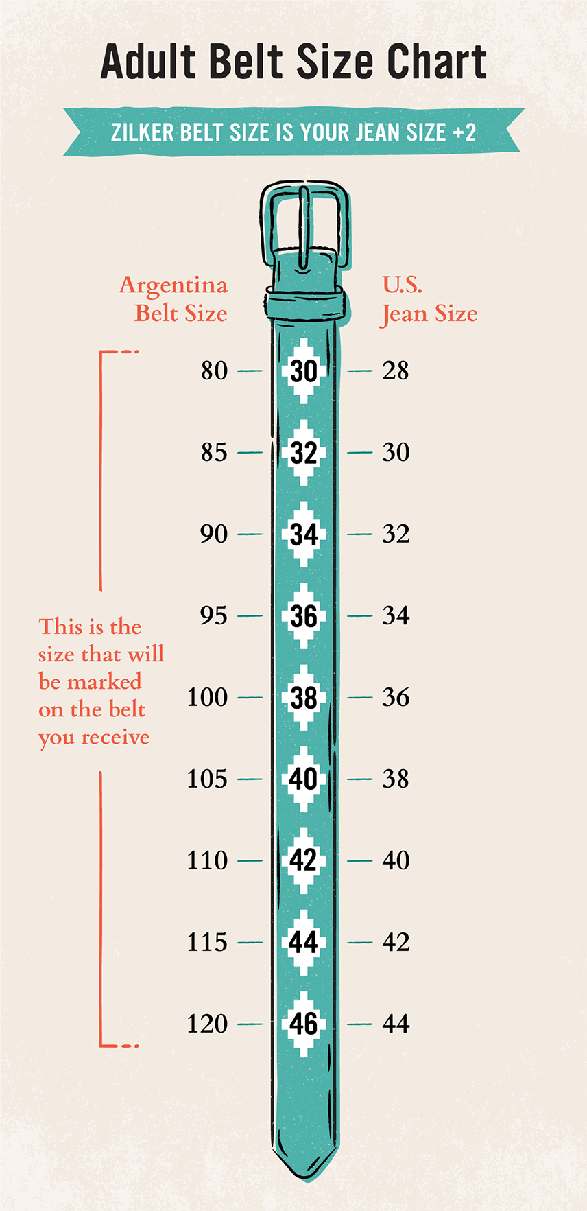 Belt Size Chart for Men, Women and Kids - Jelt – Jelt Belt