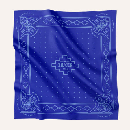 Blue Eyes Crying in the Rain Bandana – Zilker Belts